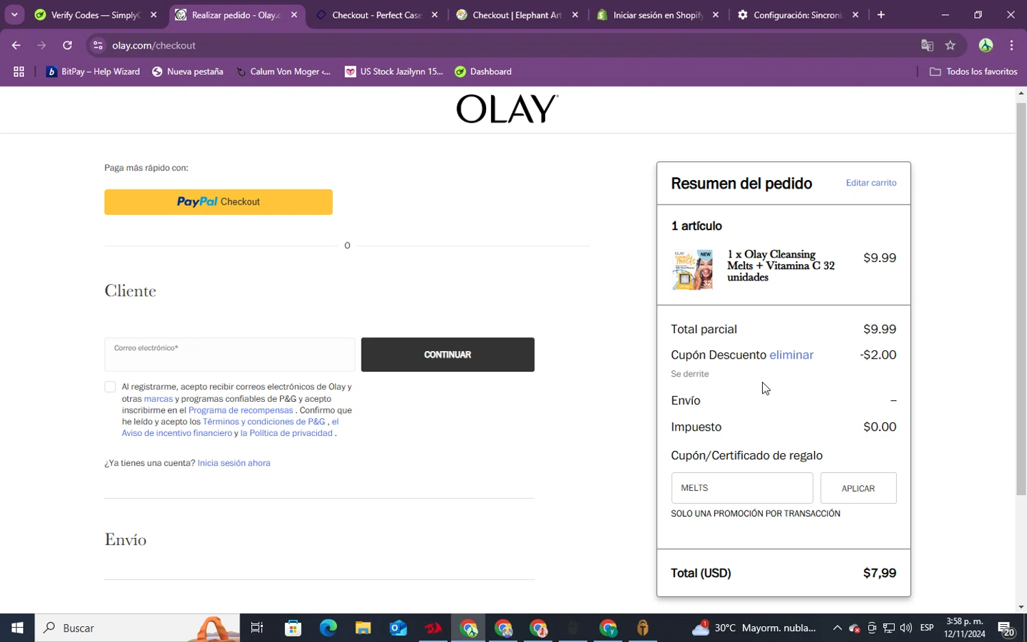 how to use Olay coupons