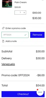 0FF2024 coupon verification screenshot