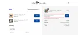 WELCOME15 coupon verification screenshot