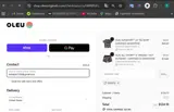 OLEU15 coupon verification screenshot
