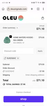 5LRZ3QHZ coupon verification screenshot