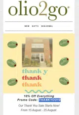 THANKYOU10 coupon verification screenshot