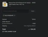HELLOFEBRUARY coupon verification screenshot