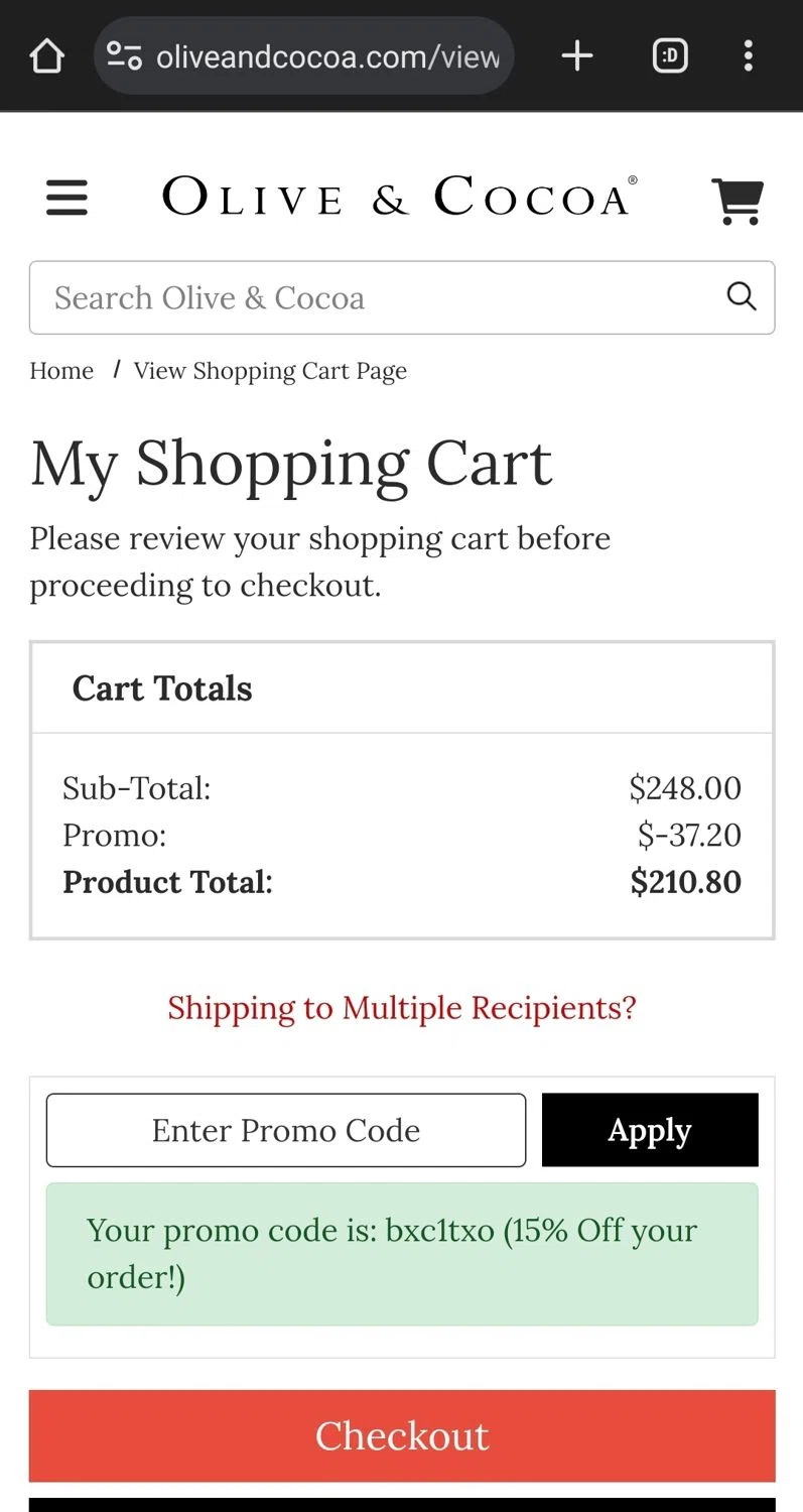 Olive Cocoa Promo Codes 15 Off February 2024