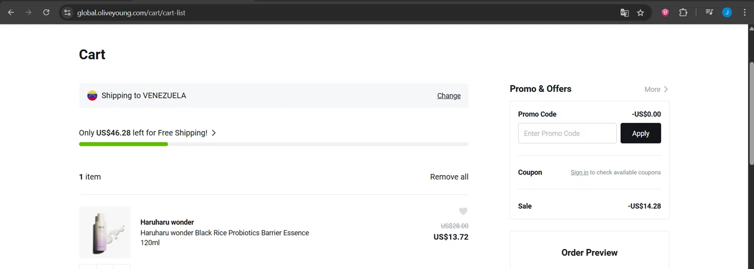 OLIVE YOUNG Global Promo Code - 5% Off January 2026