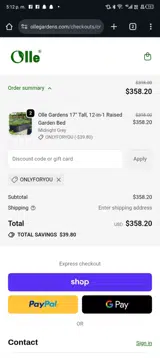 ONLYFORYOU coupon verification screenshot