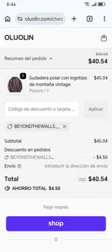 BEYONDTHEWALLS__ coupon verification screenshot