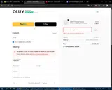 OLUV10 coupon verification screenshot