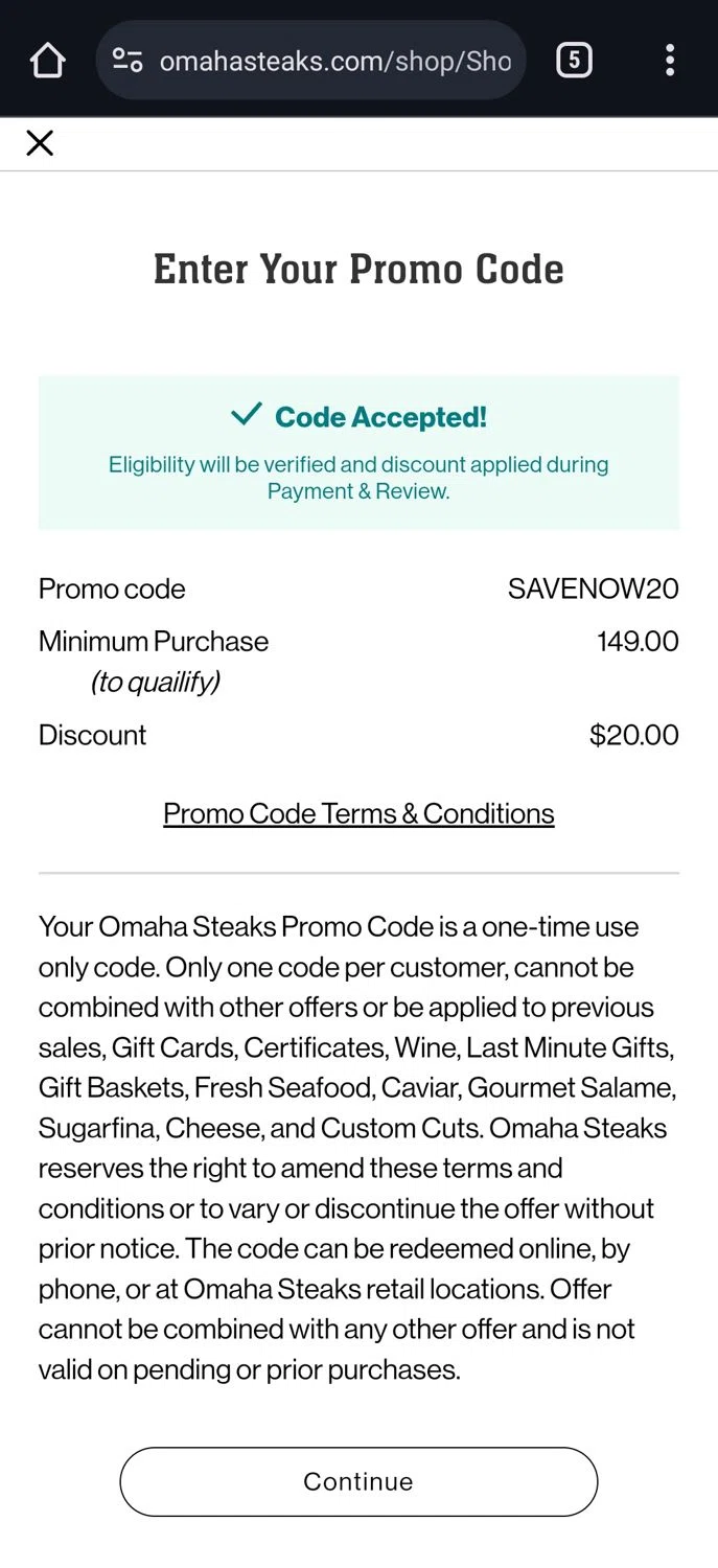 Omaha Steaks Promo Codes 25 Off March 2024