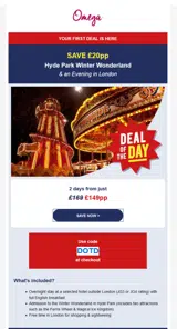 DOTD coupon verification screenshot