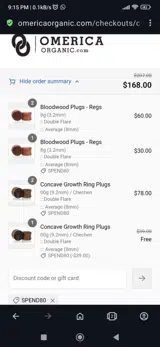 Spend80 coupon verification screenshot