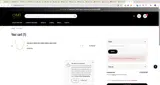 OMI Jewelry coupon verification screenshot