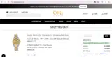 OMI Jewelry coupon verification screenshot