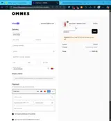 OMNES10 coupon verification screenshot