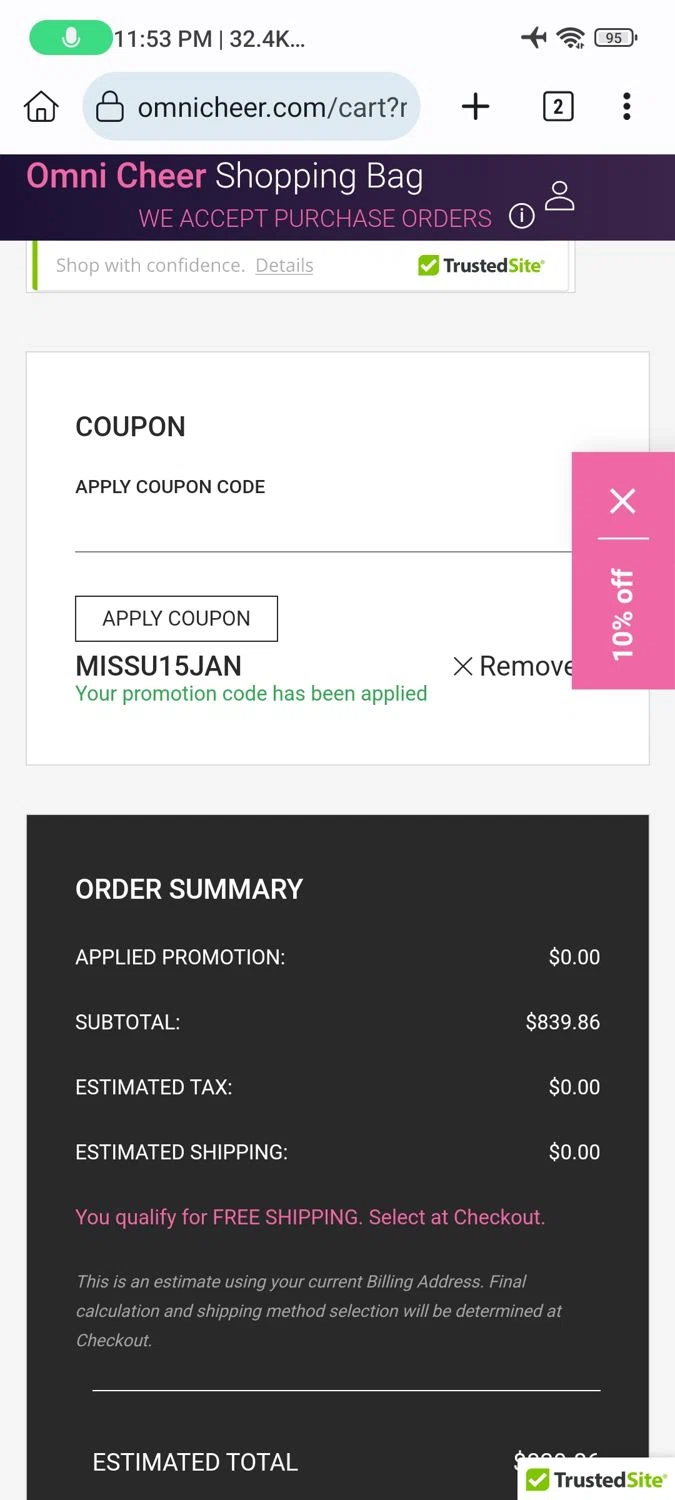 Omni Cheer Promo Codes 15% Off July 2024 Omni Cheer Promo Codes 15% Off July 2024