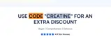 OMNI Creatine coupon verification screenshot