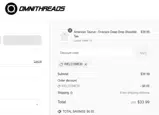 WELCOME30 coupon verification screenshot