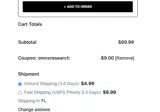 Omnix Research coupon verification screenshot