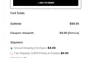 Omnix Research coupon verification screenshot