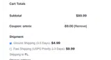 Omnix Research coupon verification screenshot