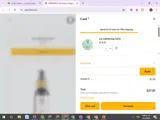 Omorfee coupon verification screenshot