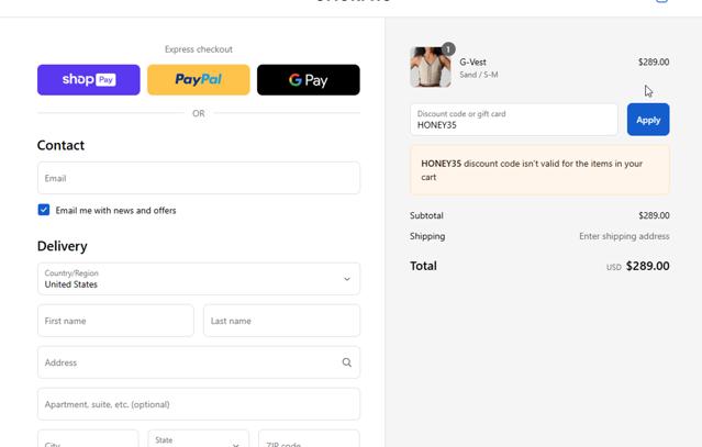 Omorpho checkout page showing Omorpho promo code box | Screenshot taken by SimplyCodes community member on Aug 16, 2025