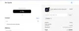 Om Quartz coupon verification screenshot