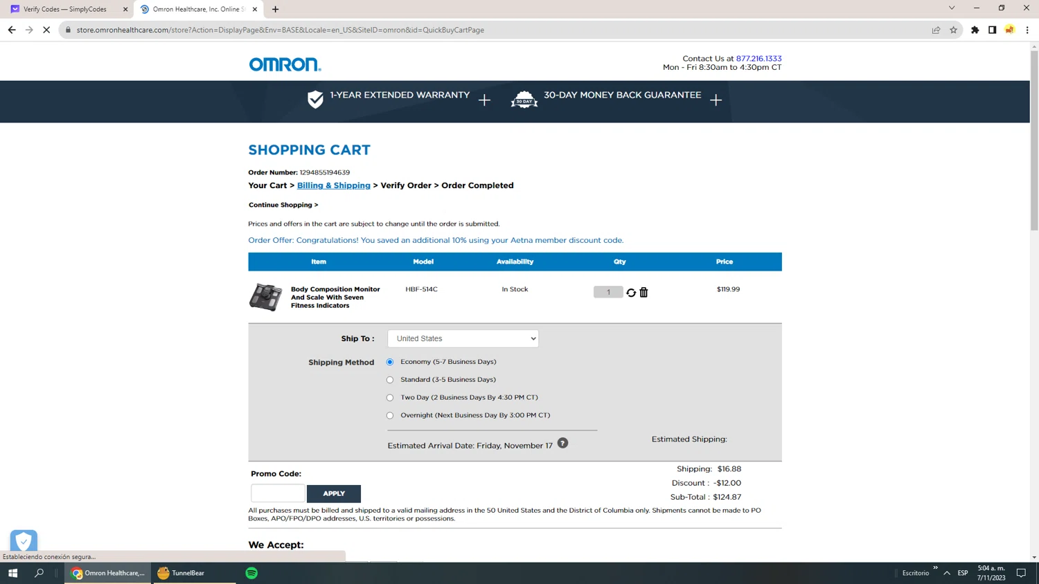 where to use Oraquick Hiv Test promo code box