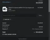 MARCAM coupon verification screenshot