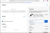 OMTech coupon verification screenshot