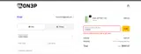 FLASH coupon verification screenshot