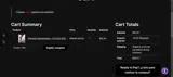 One0One coupon verification screenshot