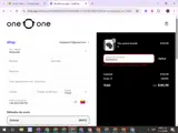 One0One coupon verification screenshot