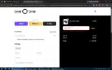 One0One coupon verification screenshot