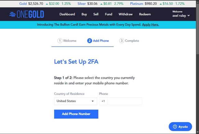 One Gold checkout page showing One Gold promo code box | Screenshot taken by SimplyCodes community member on Aug 25, 2024