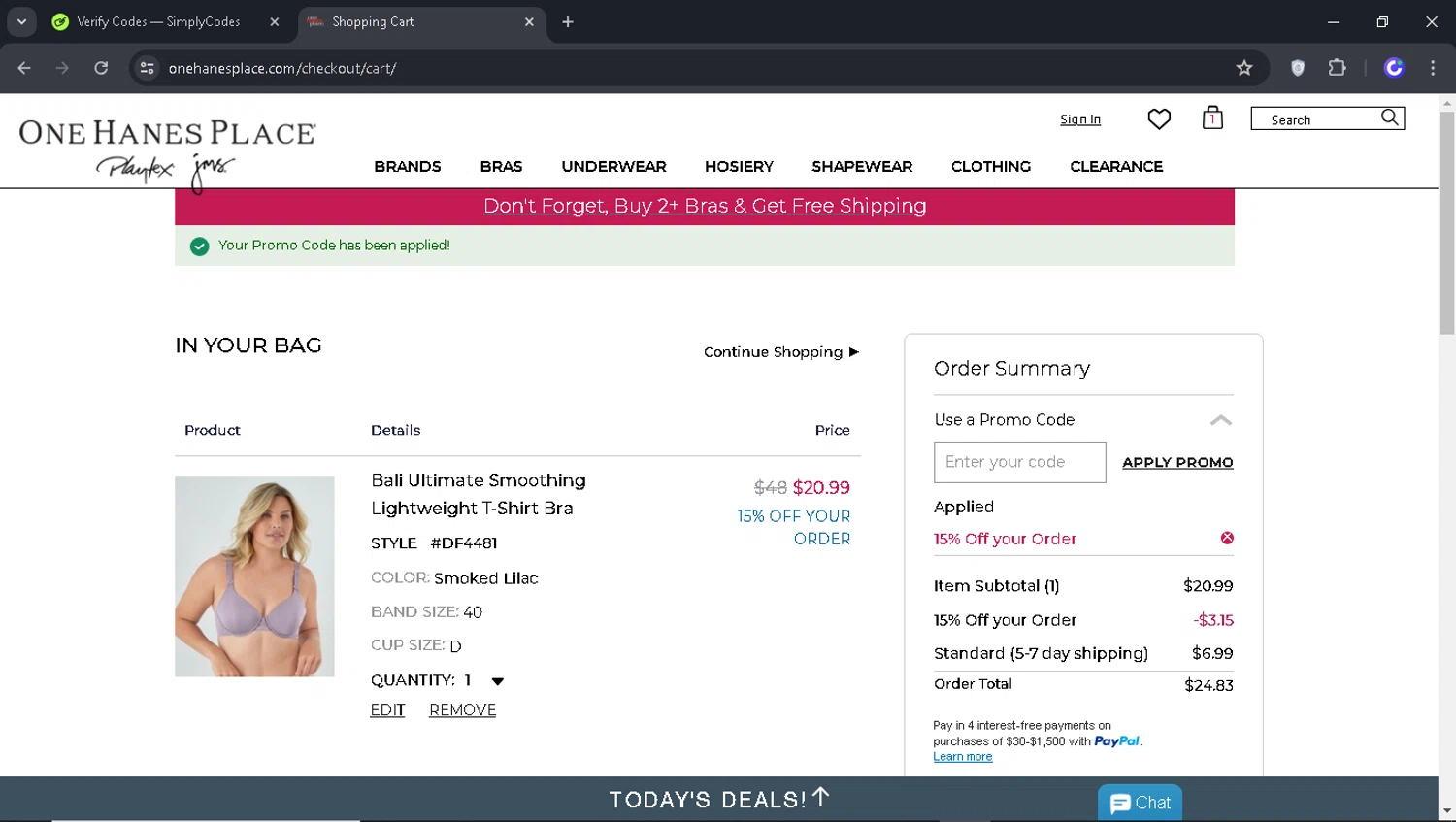 One Hanes Place Promo Codes 15 Off September 2024