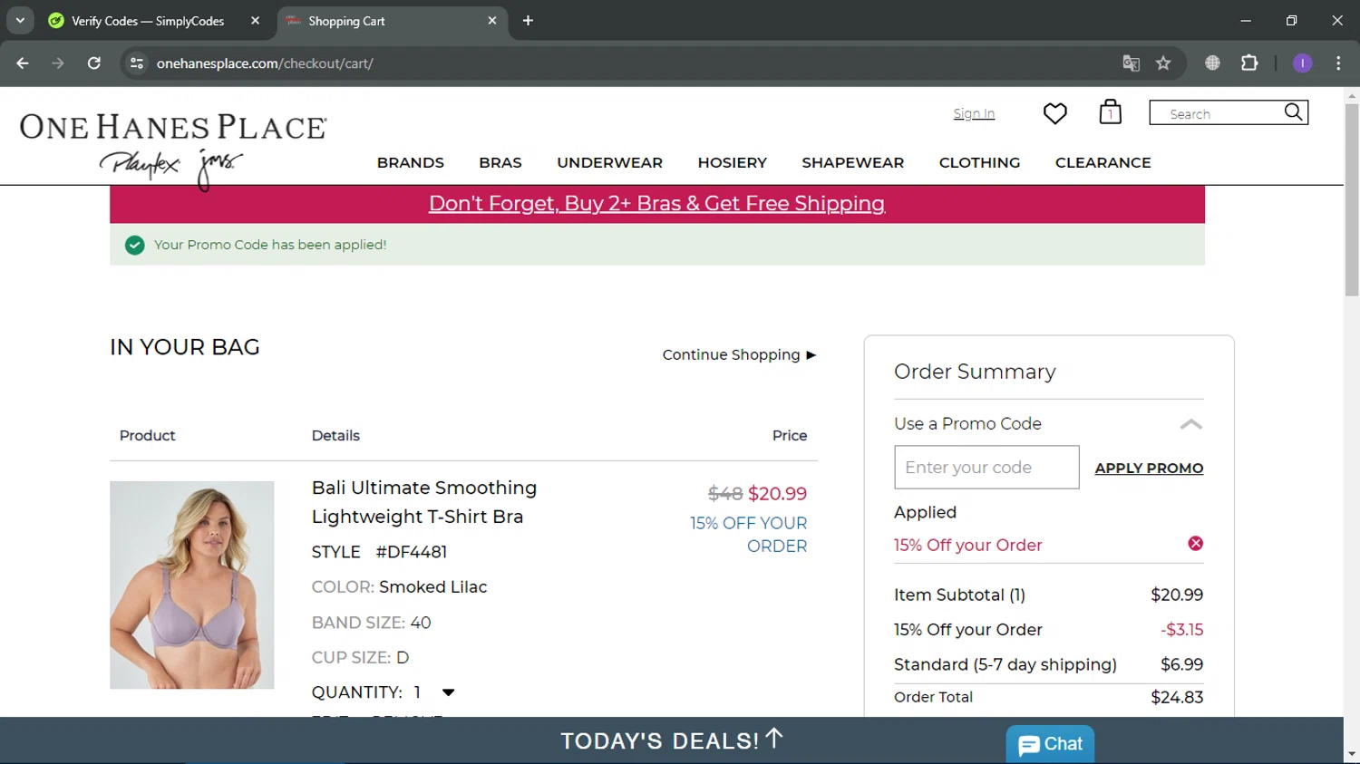 One Hanes Place Promo Codes 15 Off September 2024