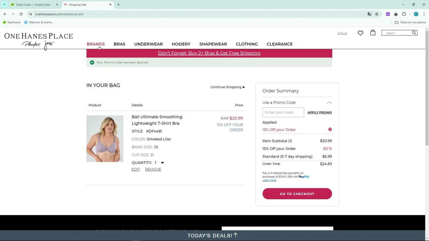 One Hanes Place Promo Codes 15 Off September 2024