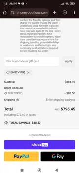 BN8TVPPQ coupon verification screenshot