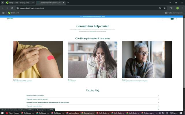 One Medical checkout page showing One Medical discount code box | Screenshot taken by SimplyCodes community member on Apr 11, 2025