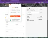 Onemilebb coupon verification screenshot