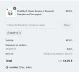 now10 coupon verification screenshot