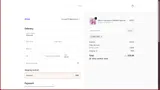 Welcome coupon verification screenshot