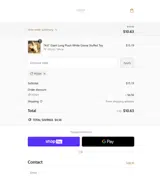 POSH coupon verification screenshot
