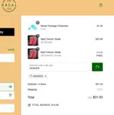 DENVER coupon verification screenshot