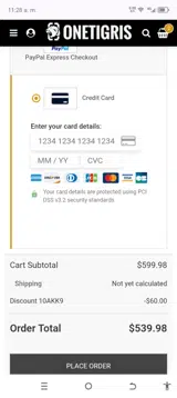 10AKK9 coupon verification screenshot