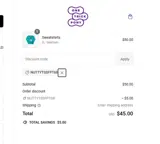 NUTTYTSSFPT68 coupon verification screenshot