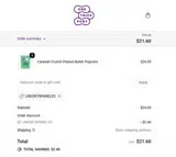 LINDSEYSPARKLES coupon verification screenshot
