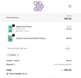 CARLYL coupon verification screenshot