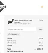 HAMMOCK5 coupon verification screenshot